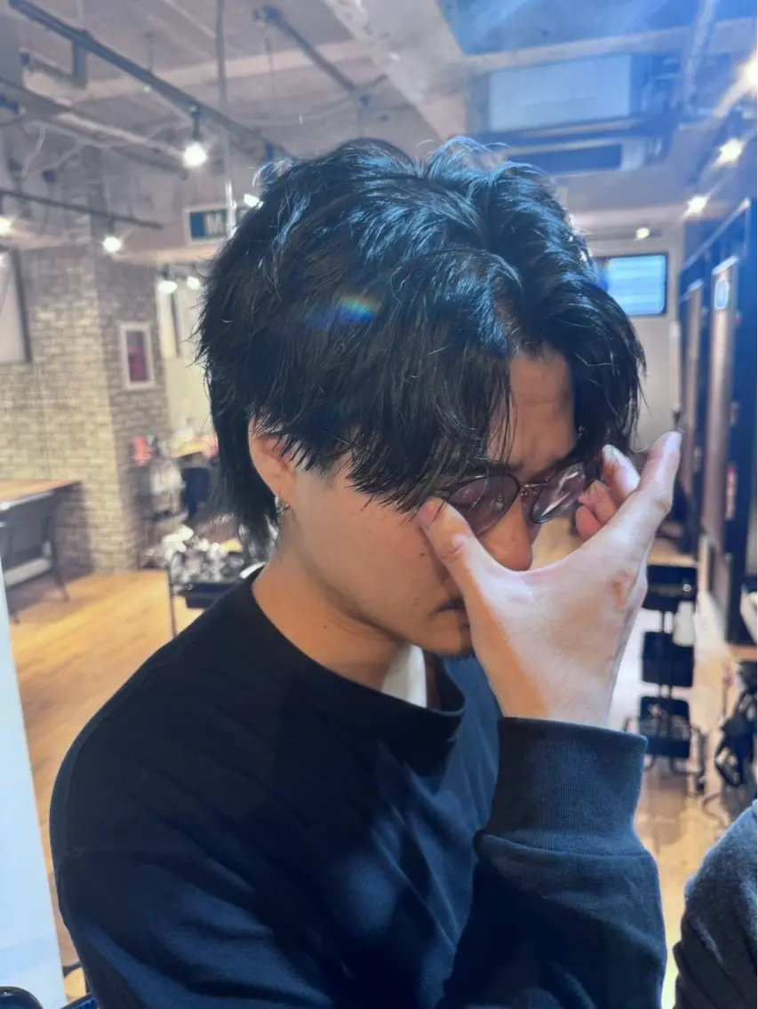 パーマ 前田 尚輝のヘアスタイル