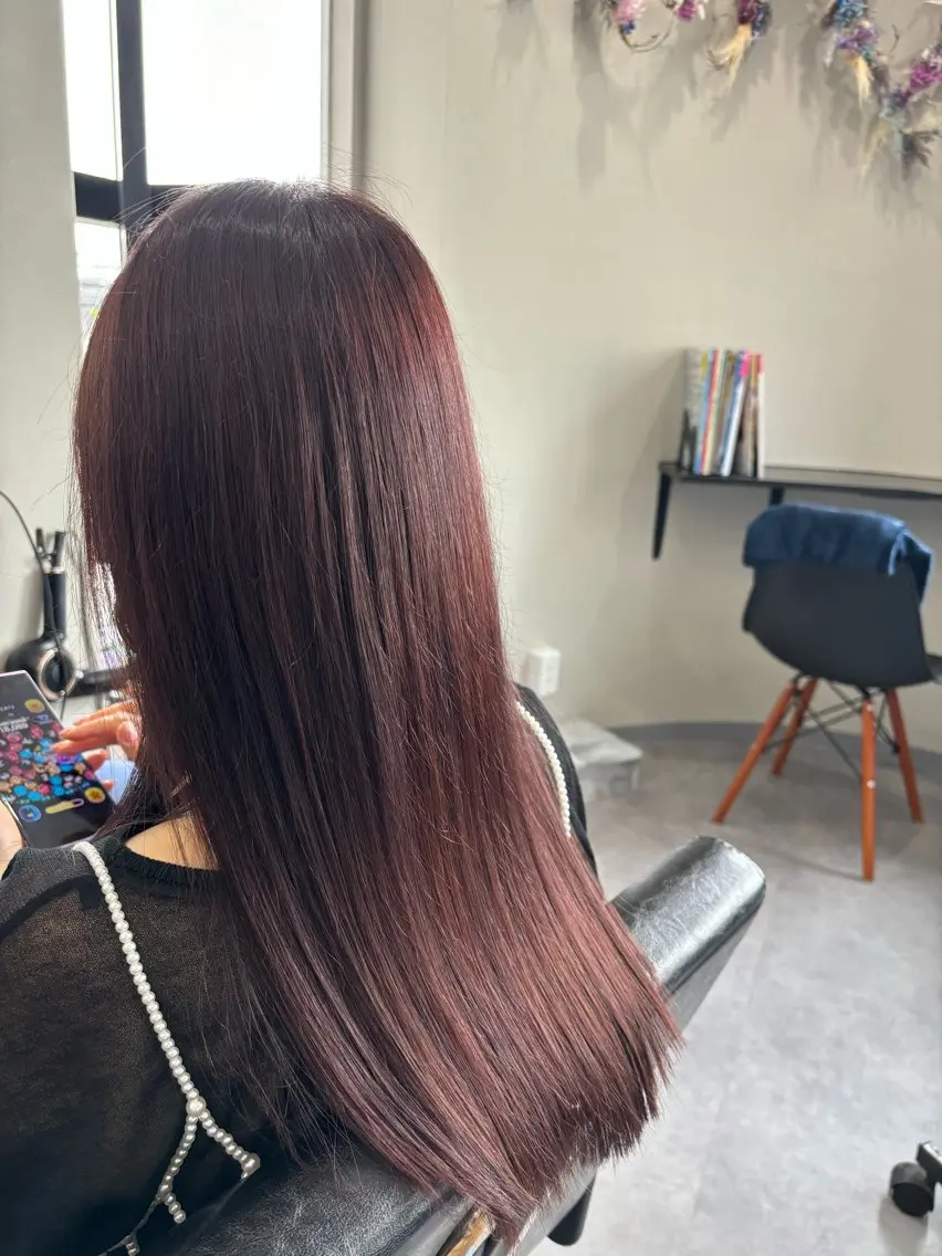 セミロング トリートメント エヌプランツ 和泉府中のヘアスタイル