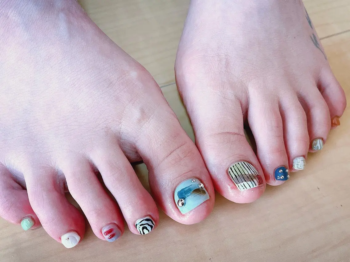 フットジェル💅90分アートやり放題❣️の写真