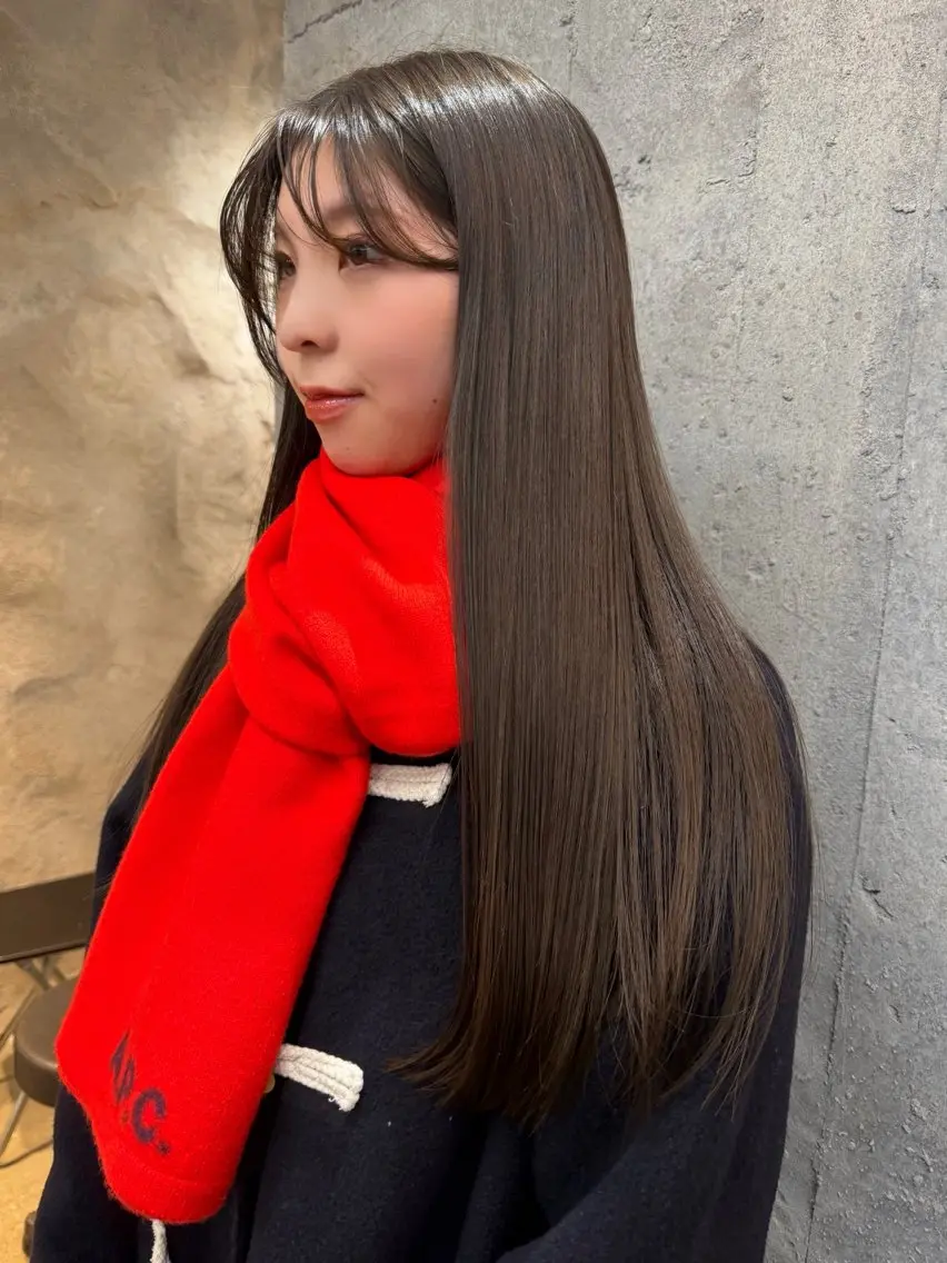 ロング カラー ヘアカラー モデル様募集中 🦴harunaのヘアスタイル