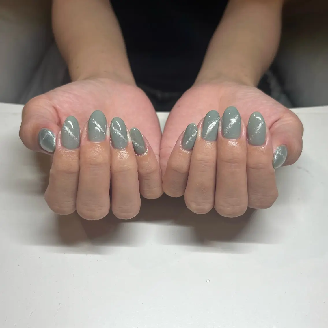 🧡マグネット、オーロラカラー フィルイン施術💎オフ込み《⚠️再来3週間以降、パーツ付き、長さ出し》+30分メニューの写真