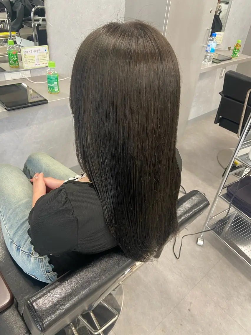 ロング ヘアカラー 🪄ྀི Morita🩵ྀིのヘアスタイル