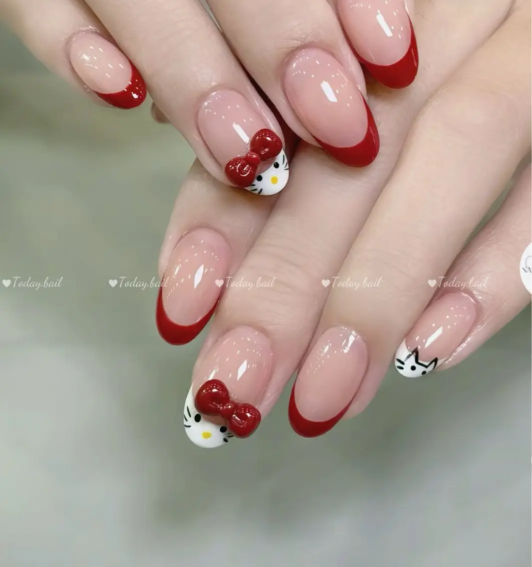 ネイル ハンドネイル 🎀Today nail💅のネイルデザイン