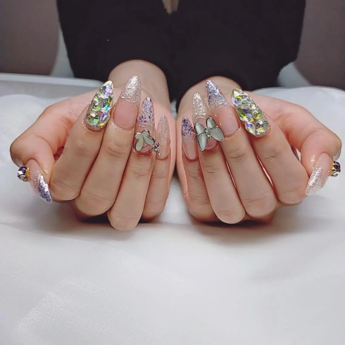 ネイル ハンドネイル 森 ネイルサロンのネイルデザイン