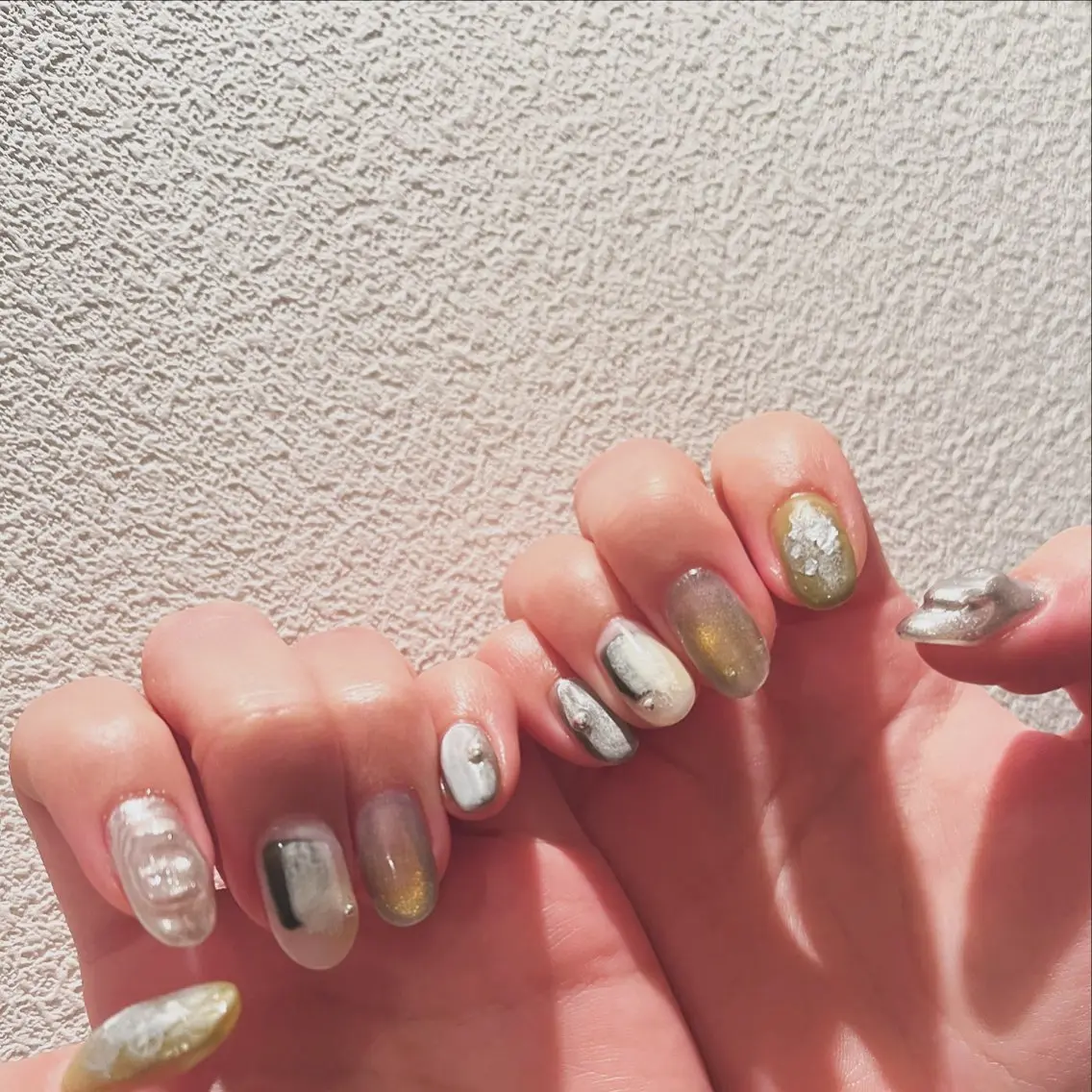 ネイル ニュアンスネイル K Aのネイルデザイン