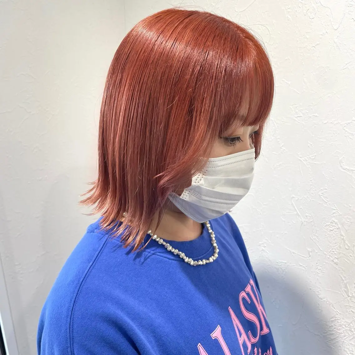 ミディアム カラー shiho .のヘアスタイル