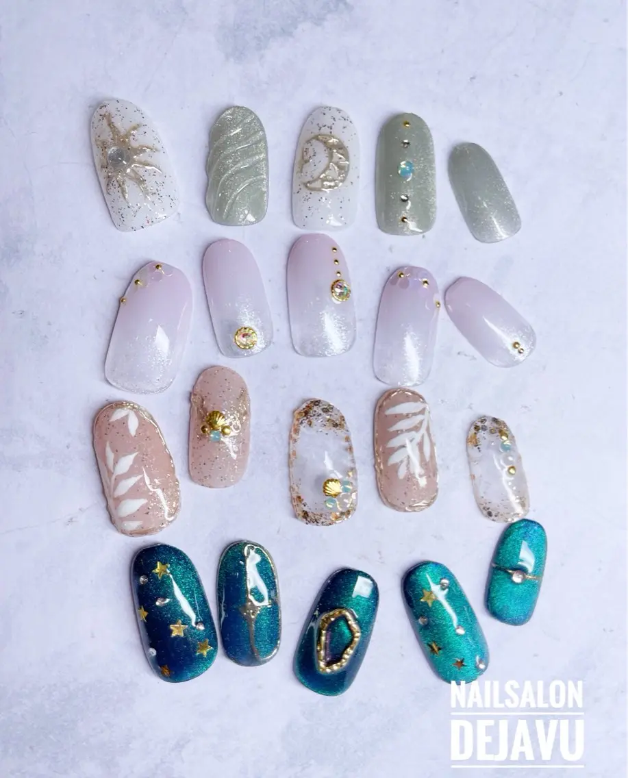 ネイル ハンドネイル Nail salon Dejavu 🌿のネイルデザイン
