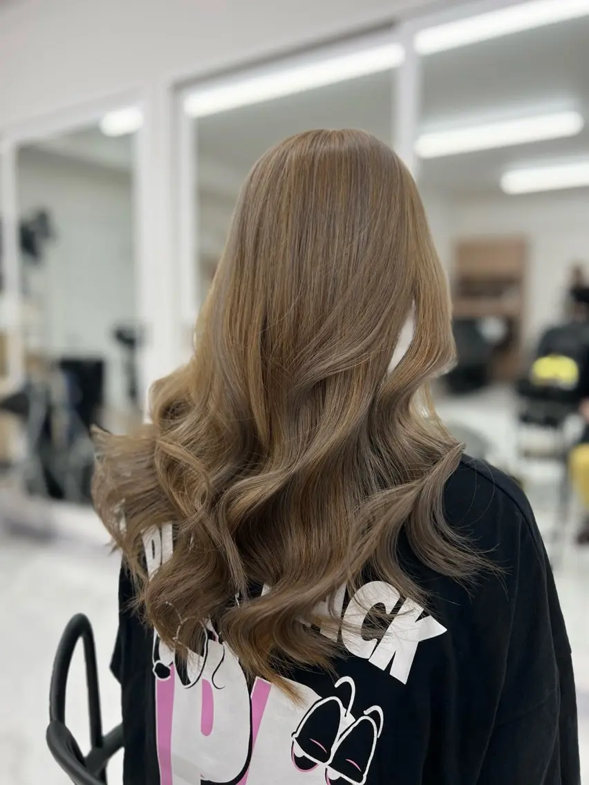 ロング トリートメント カット ヘアカラー トリートメント レイヤー/Wカラー /マッキーのヘアスタイル