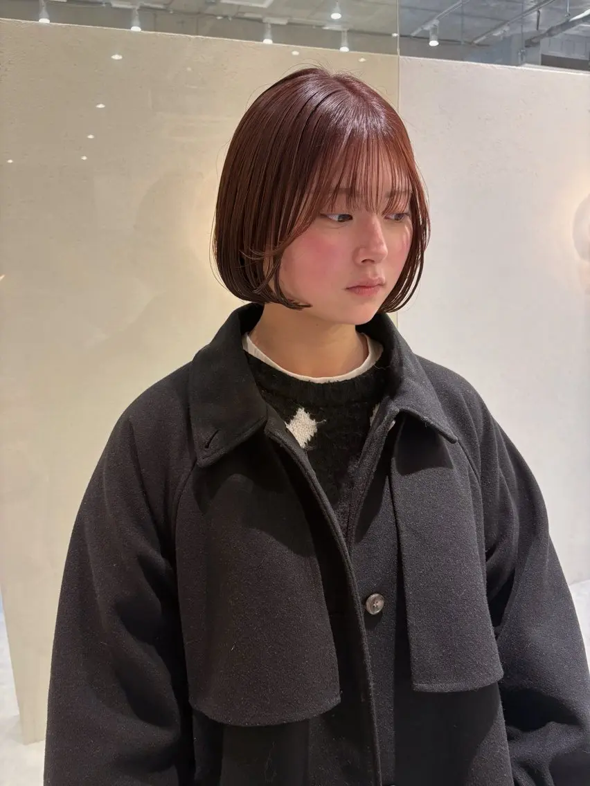 ショート カット ヘアカラー トリートメント 吉武 茂暉のヘアスタイル