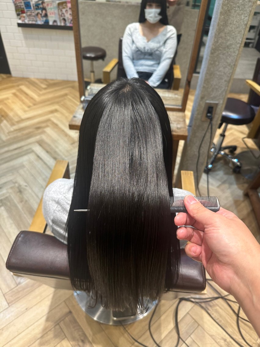 セミロング トリートメント 🌈髪質改善🌈 過去の1艶サラ体験✨のヘアスタイル