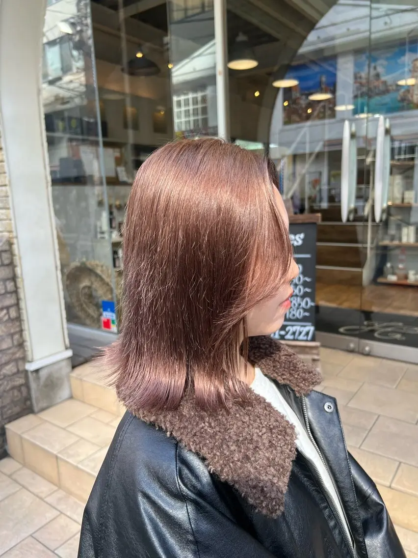 カラー ベージュカラー ミルキーベージュ ヘアカラー インナーカラー♡ Nanakoのヘアスタイル