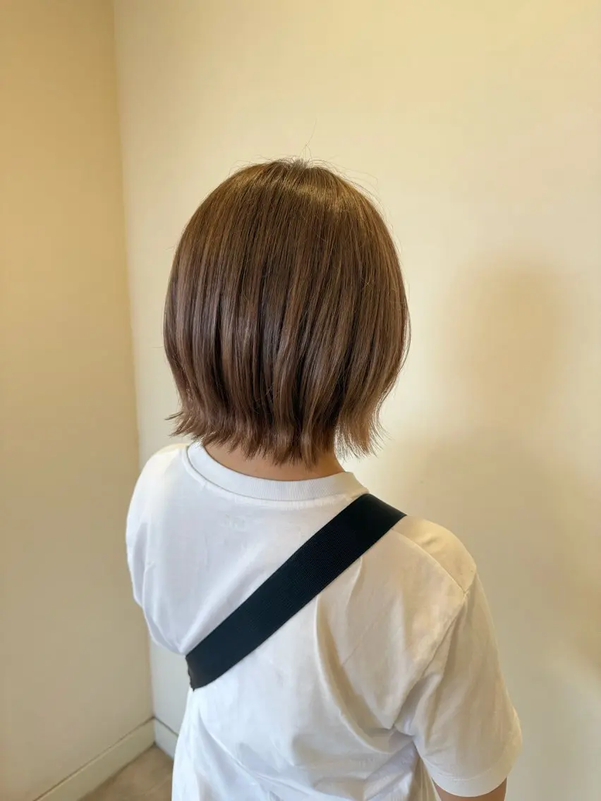 ブリーチなしダブルカラー+トリートメントの写真