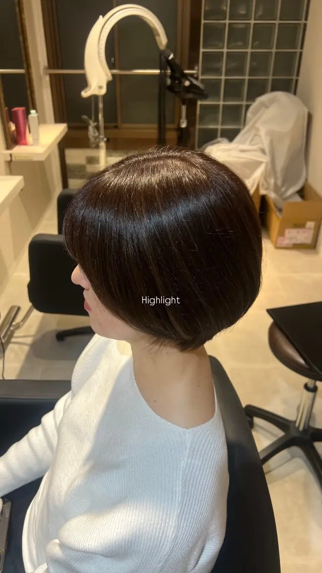 ショート beleef mel meiのヘアスタイル
