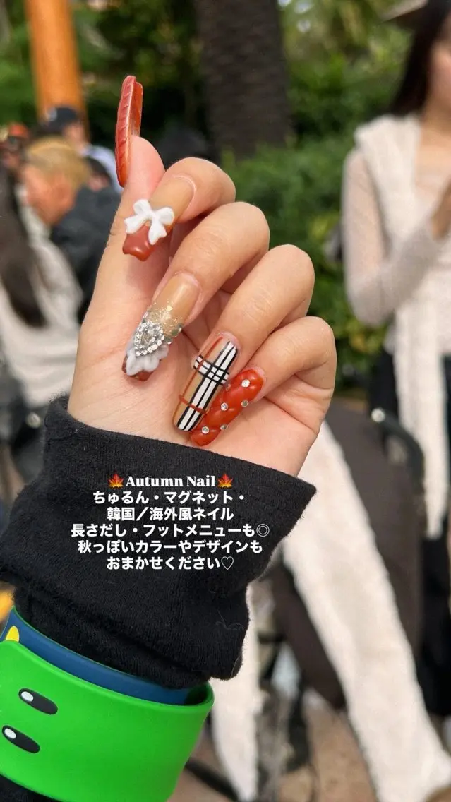 ネイル アートネイル フラワーネイル ハンドネイル RYAURA NAILのネイルデザイン