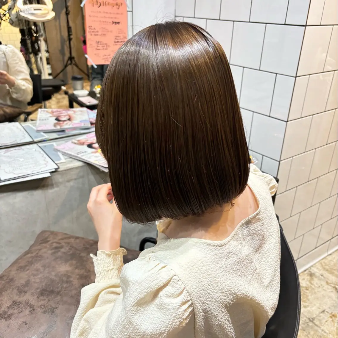 ミディアム ヘアカラー charme by sarah/ aoiのヘアスタイル