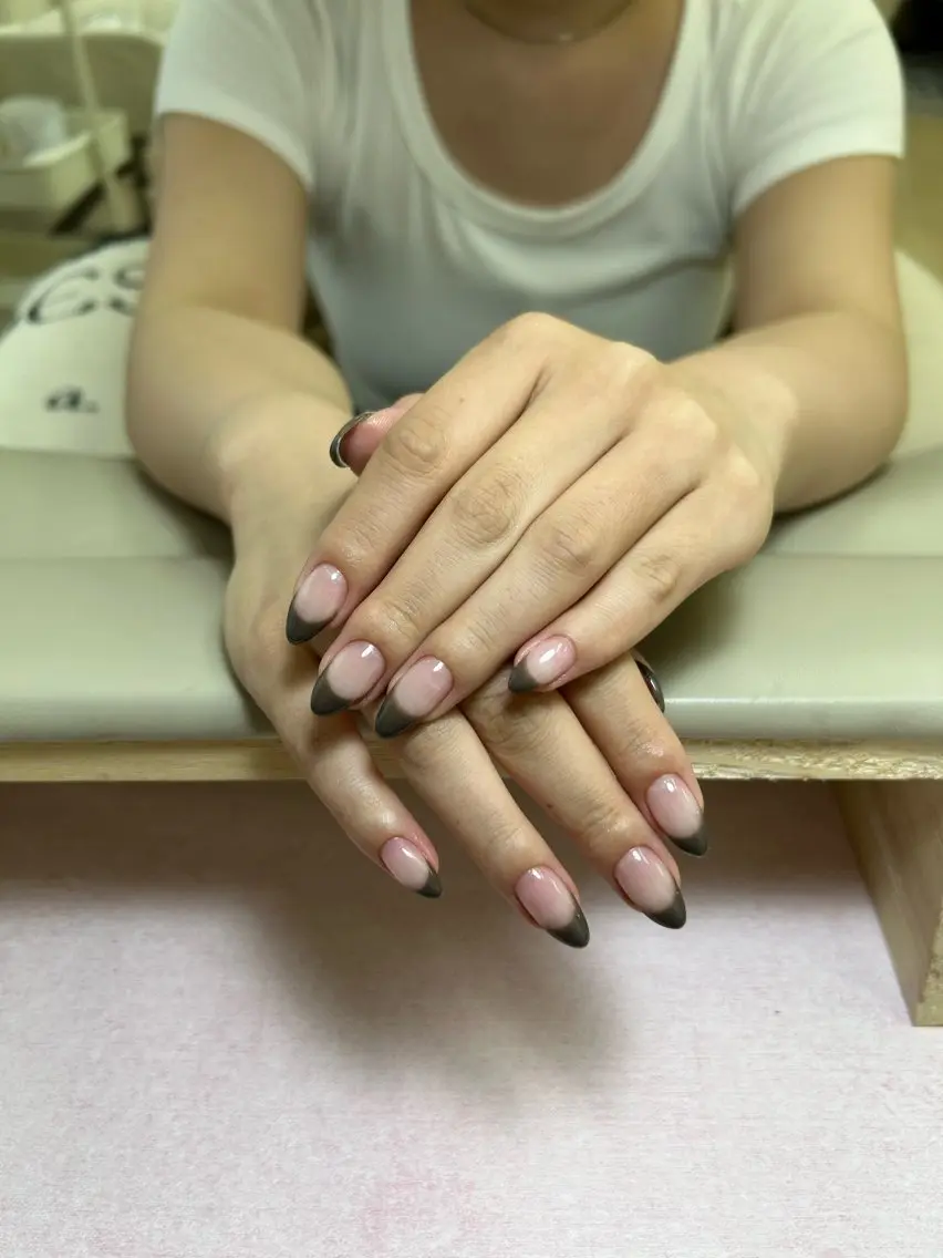 ネイル クリアネイル フレンチネイル July Nail _のネイルデザイン