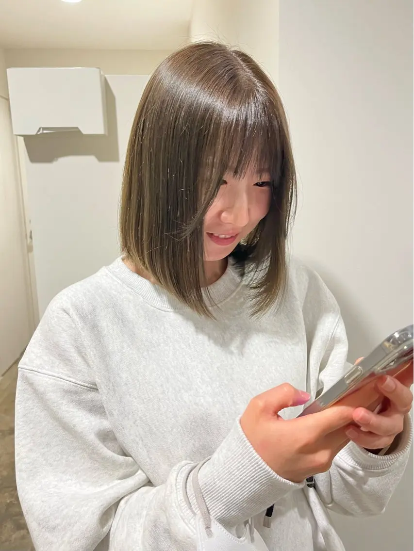 ミディアム AIKA /大阪美容室のヘアスタイル