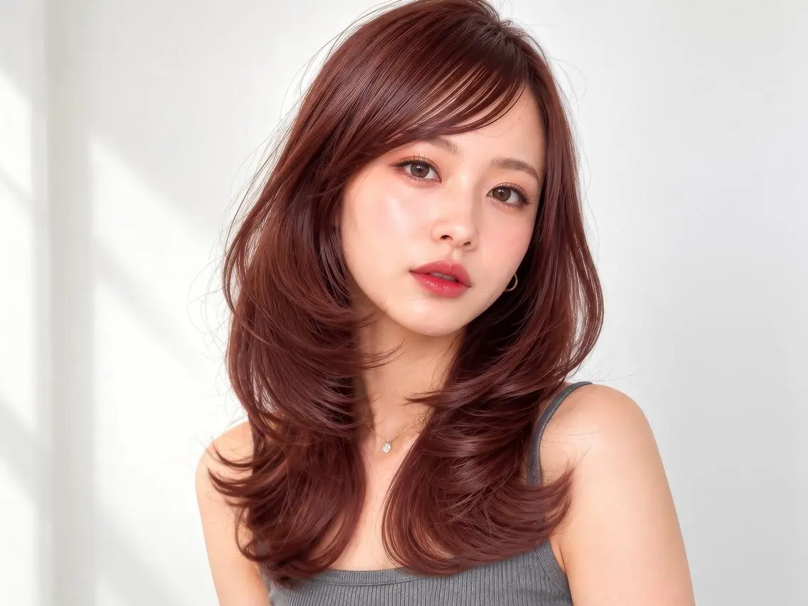 ロング 難波/ヘアカラー ルービック難波のヘアスタイル