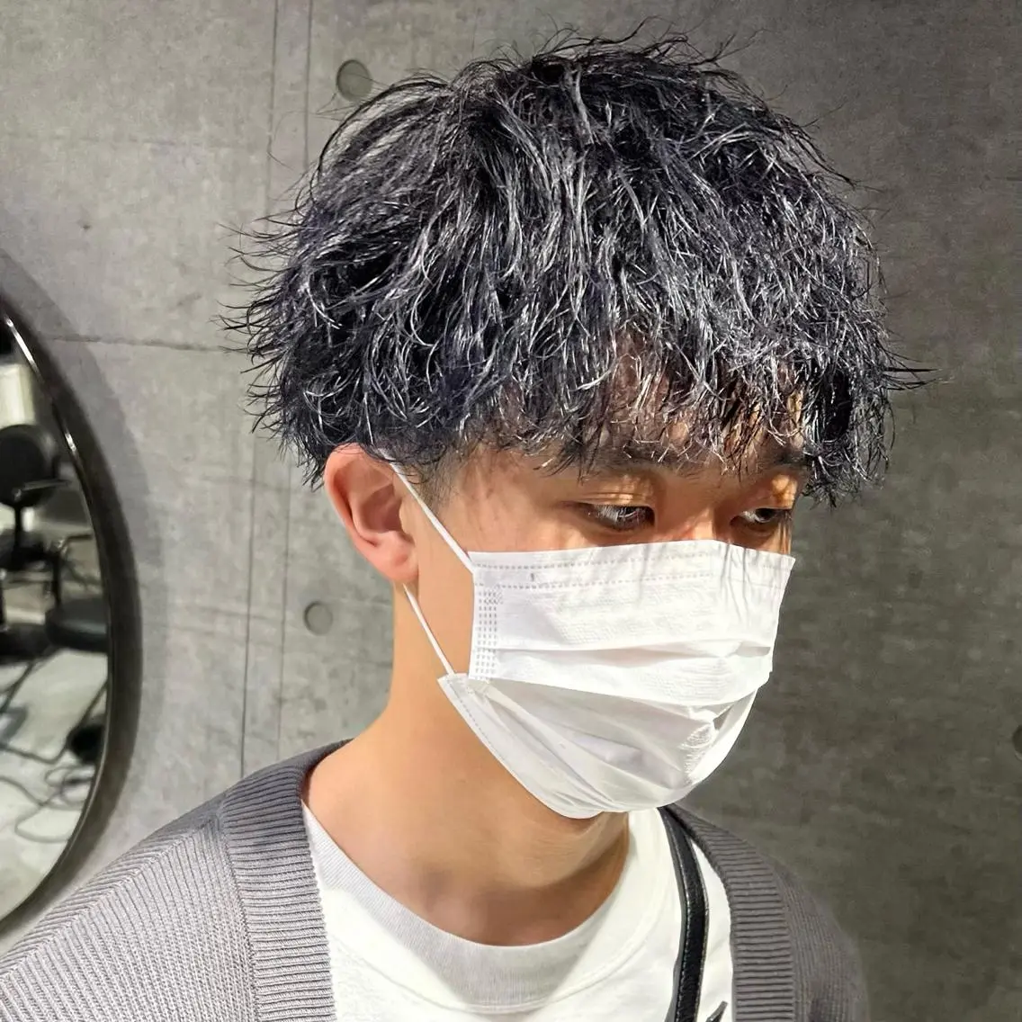 ショート パーマ メンズ メンズパーマ ツイストスパイラルパーマ スパイラルパーマ カット パーマ 藤井優大 店舗異動しましたのその他イメージ