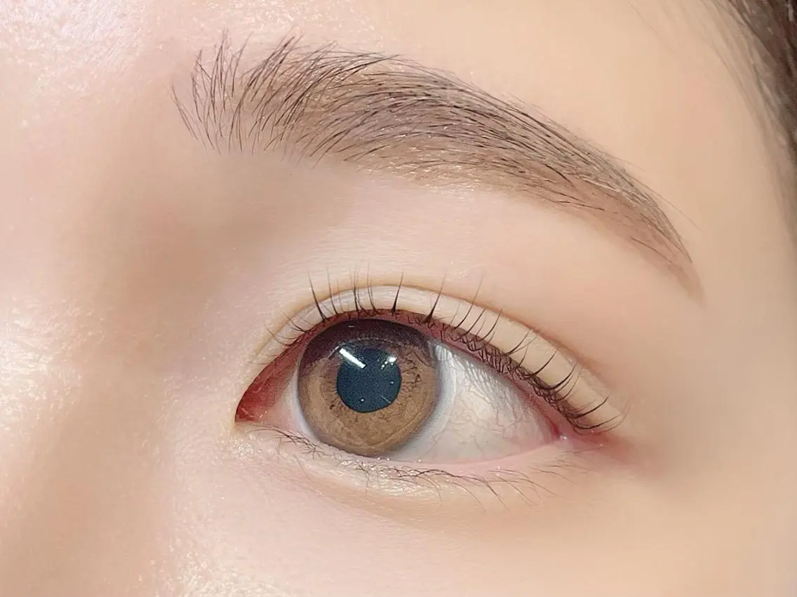 マツエク・マツパ アイブロウ ケラチンラッシュリフト 一重×まつ毛パーマ EYEMAJIC Pure★高見の眉毛・アイブロウイメージ