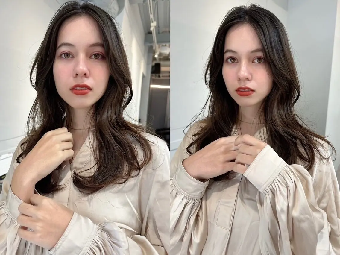 ロング カラー ECLART 町田 井口聖也のヘアスタイル