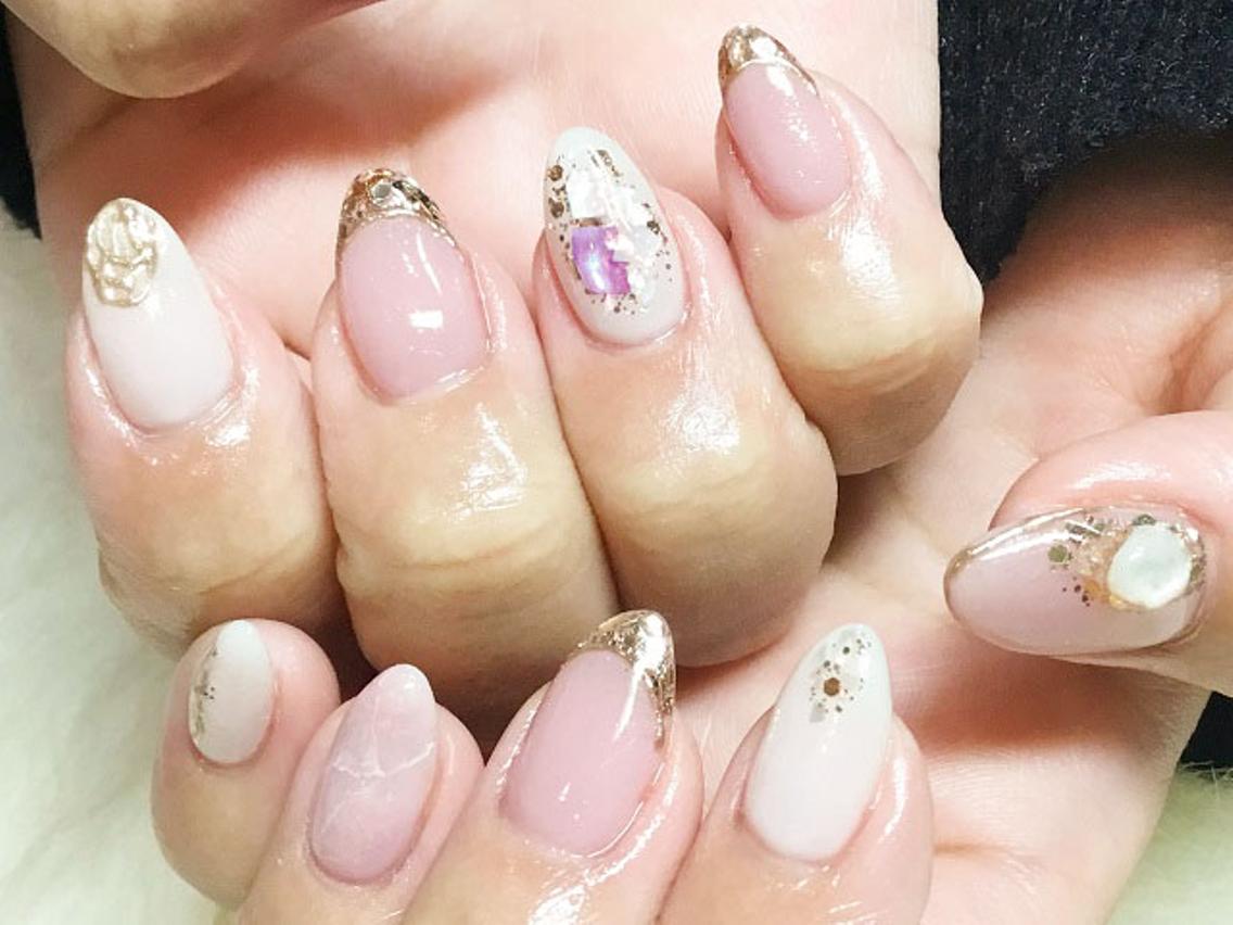 🌟オフ込💜こだわり定額コース/⭐️ニュアンスデザイン✨の写真
