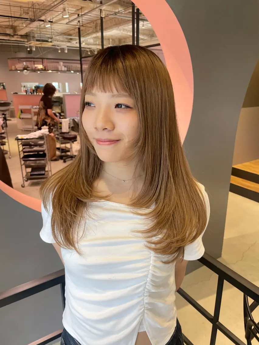 ロング ないとう ゆうかのヘアスタイル