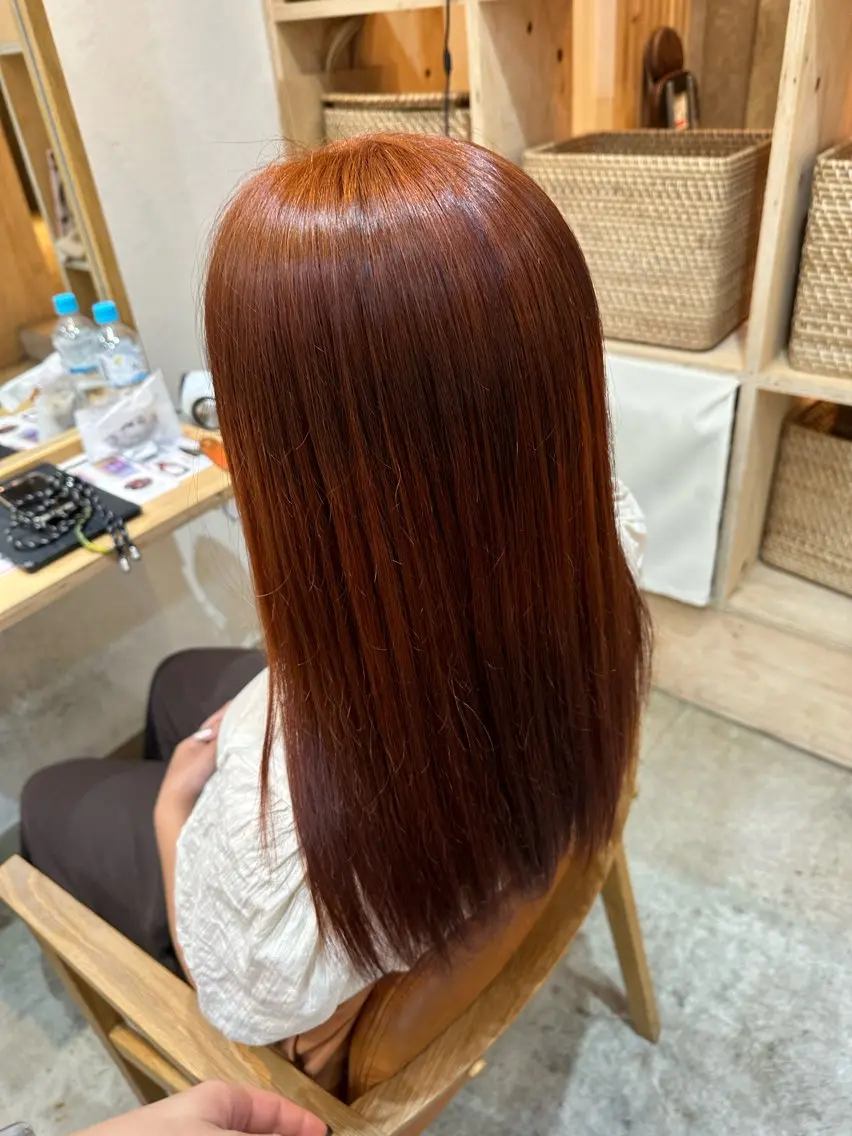 カラー ヘアカラー トリートメント 艶カラー/ボブカット 【lyann】ゆきののヘアスタイル