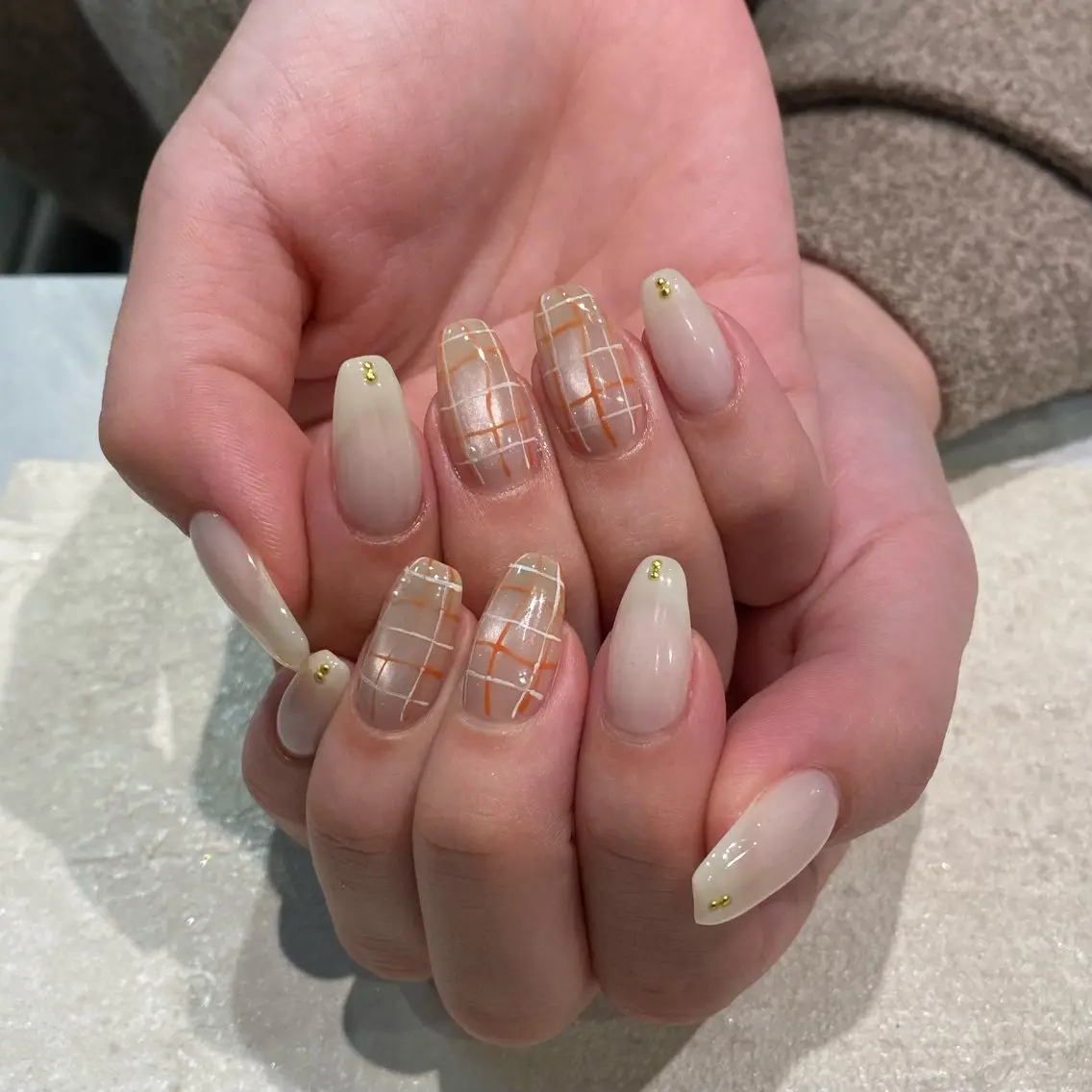 ネイル ハンドネイル ecrin エクラン maiのネイルデザイン
