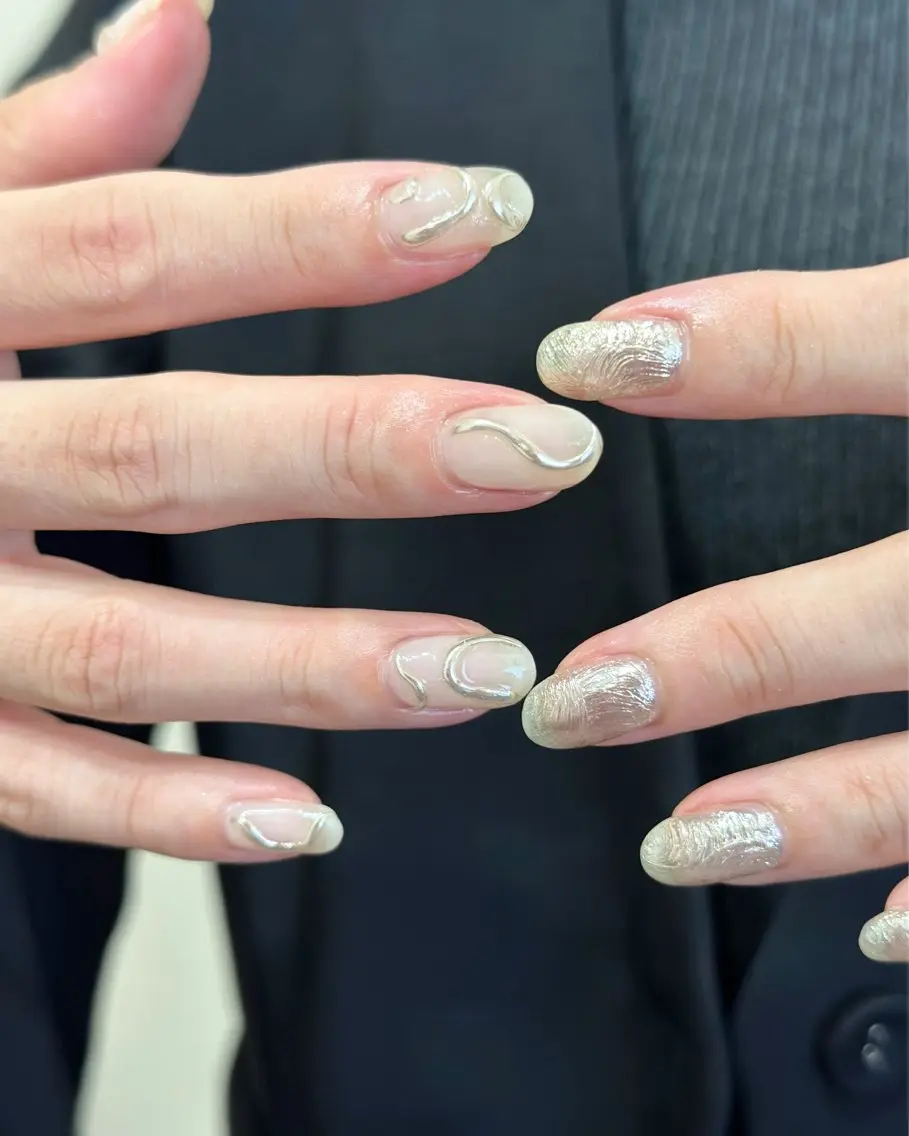 ネイル ハンドネイル フットネイル kiii.__ ✴︎*のネイルデザイン