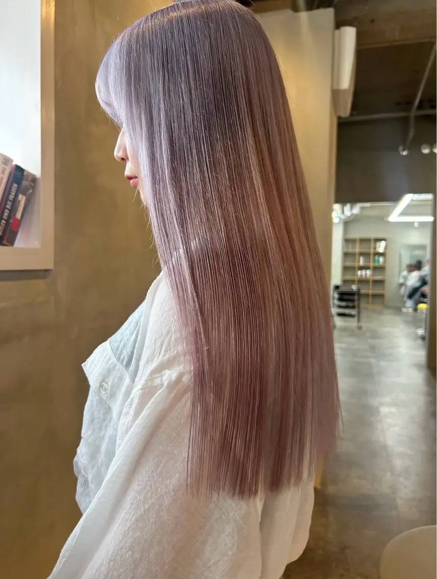 カラー The Ect 江坂Kurumiのヘアスタイル