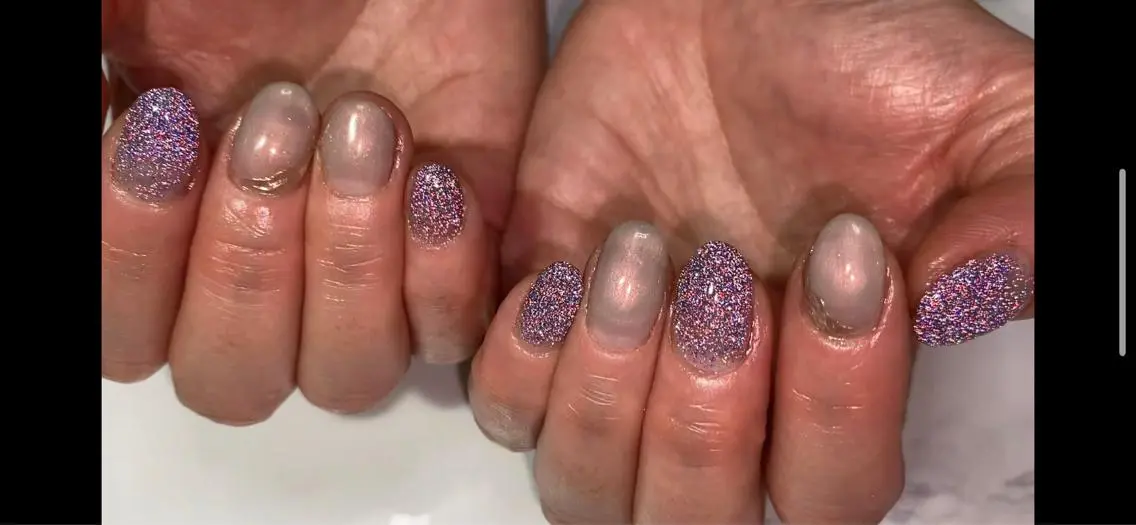 ネイル フラッシュネイル キラキラネイル Era nailのネイルデザイン