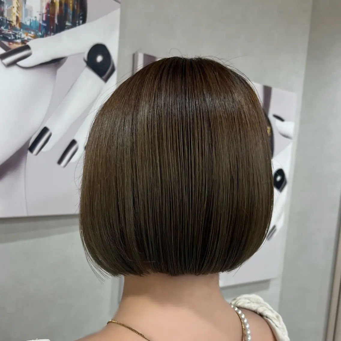 ショート カラー カット ヘアカラー A BY WHO たかはしのヘアスタイル
