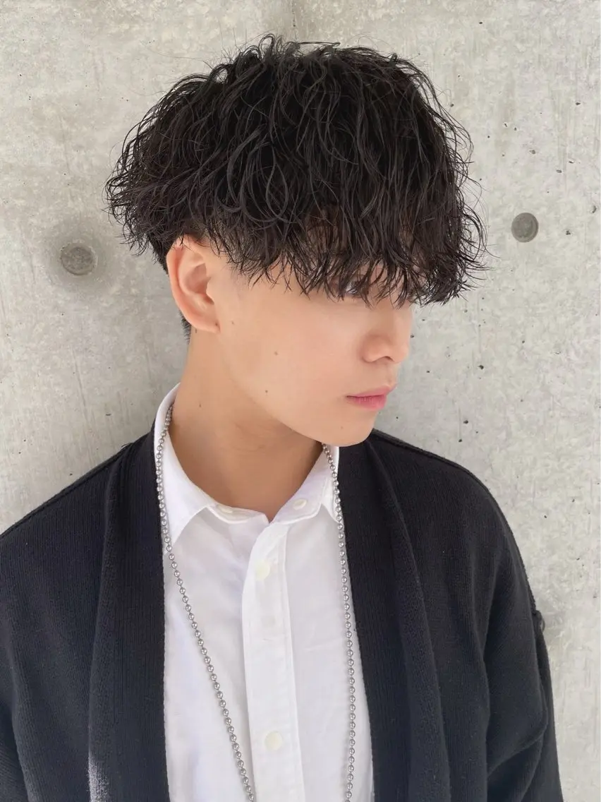 パーマ メンズ パーマ 波巻き・ツイスパ得意 /パーマ職人古田和也のヘアスタイル