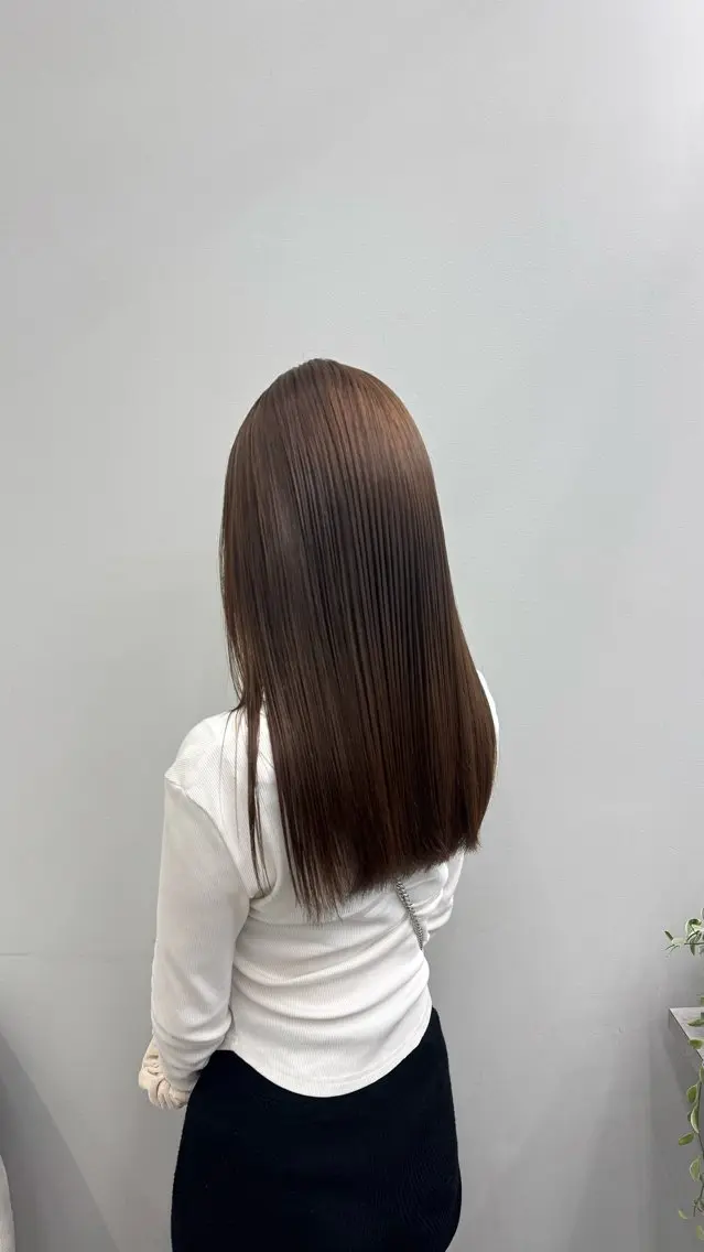 カラー 大野 李予のヘアスタイル