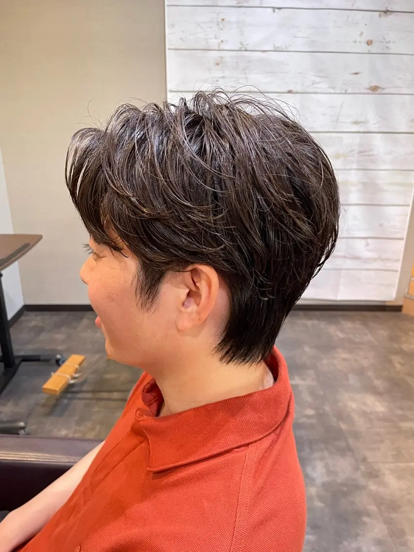 【メンズ限定】カット+パーマ+2stepトリートメントの写真