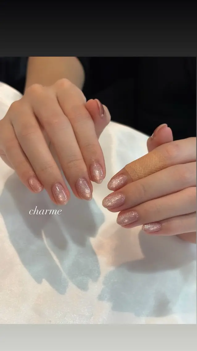 ネイル マグネットネイル charme nailのネイルデザイン