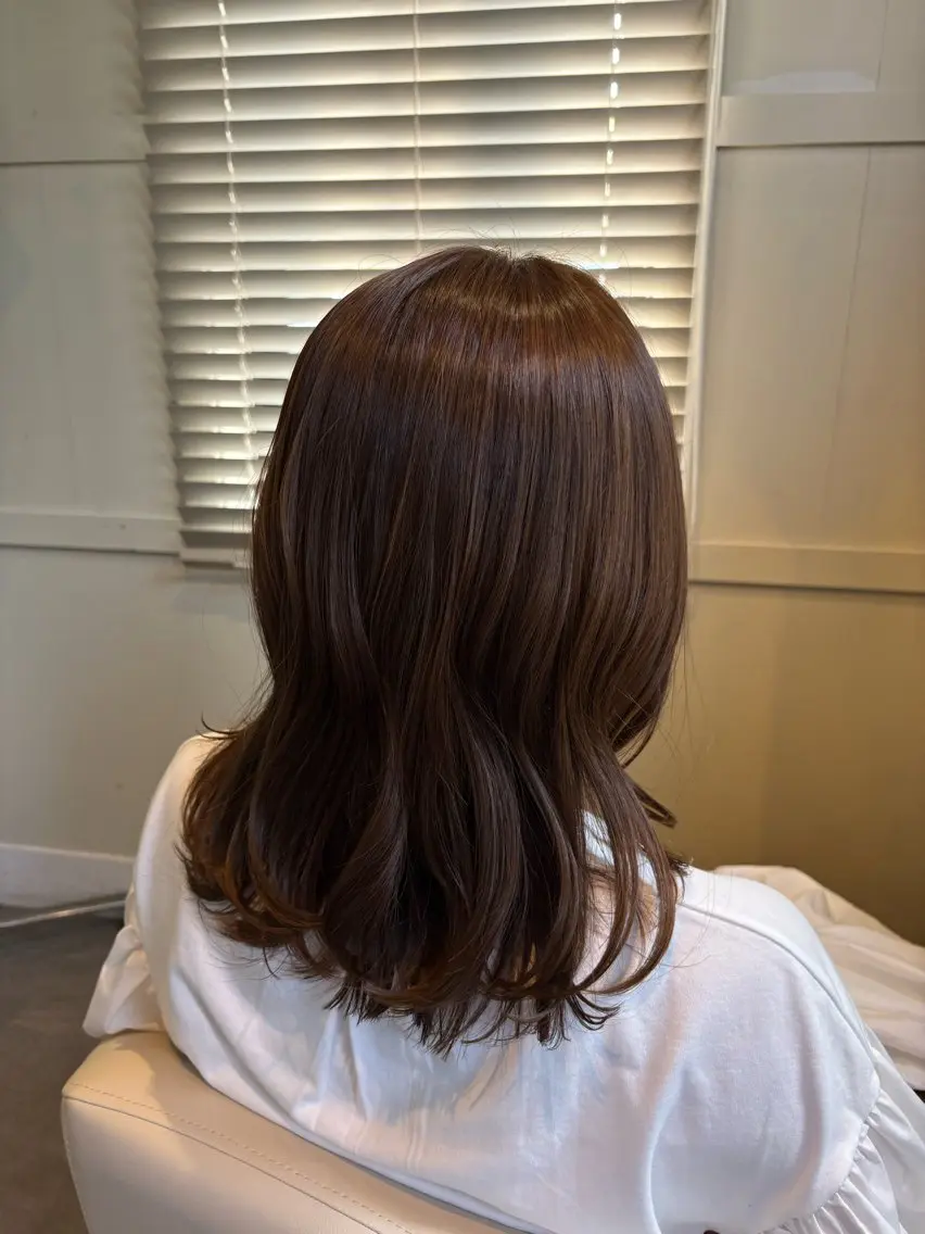 ミディアム カラー reciel / rinaのヘアスタイル