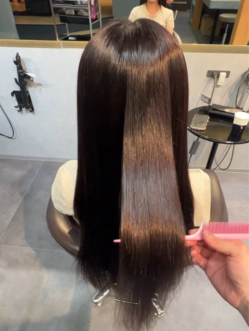 カラー モア‎🤍 trois.高崎のヘアスタイル