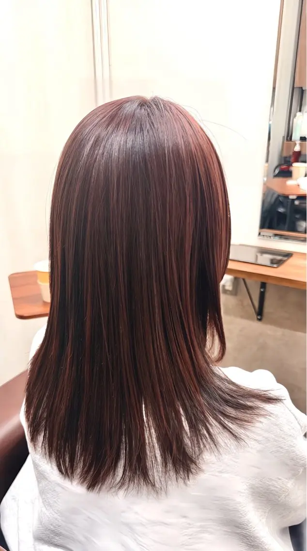 髪質改善イルミナカラー+システムトリートメント✨の写真