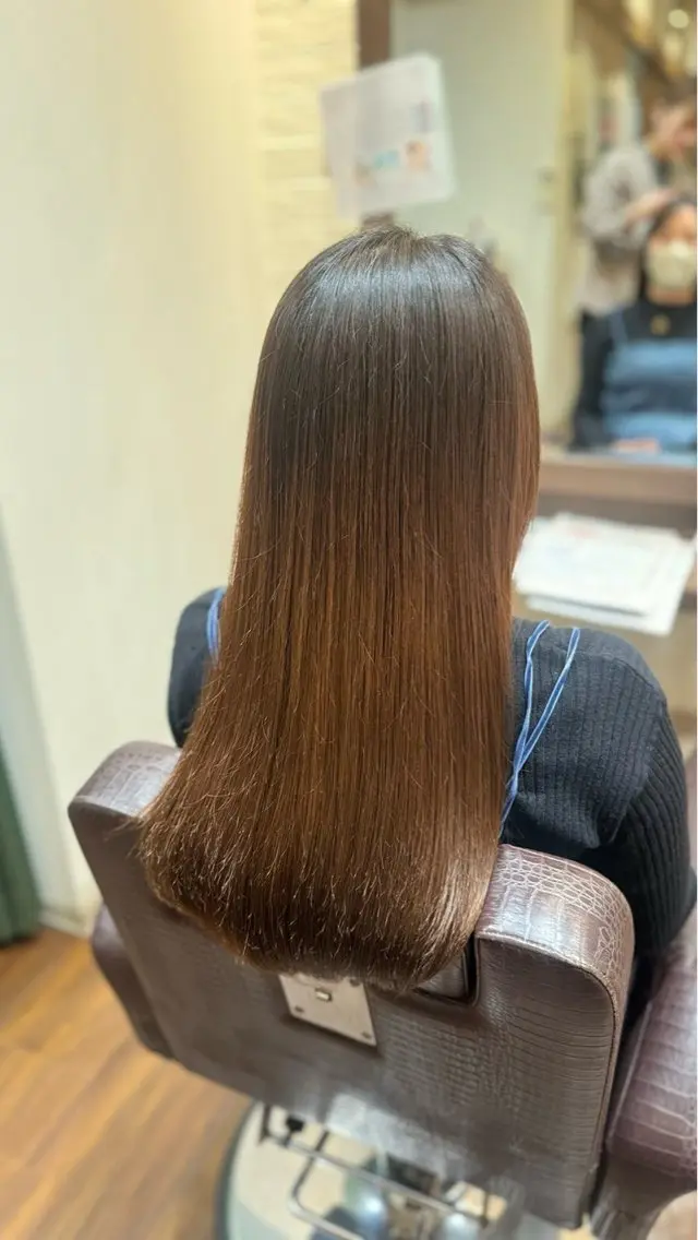 ✨️⭐️カット＋ヘアカラー＋トリートメント⭐️✨️ダメージを抑えつつカラーしたい方へ🌈💕︎の写真