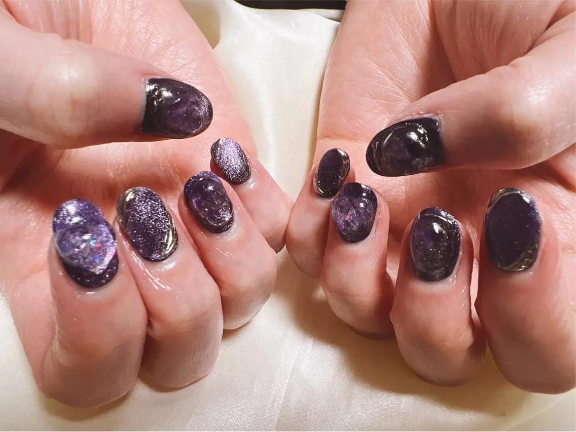 ミディアム ネイル kiki nail &brow二子玉川のネイルデザイン