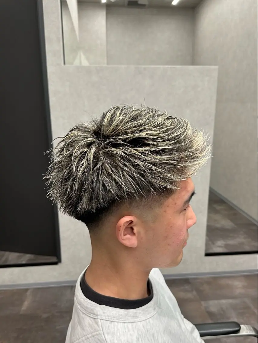 ショート カラー メンズ 👊メンズ特化👊 田中健輔のヘアスタイル