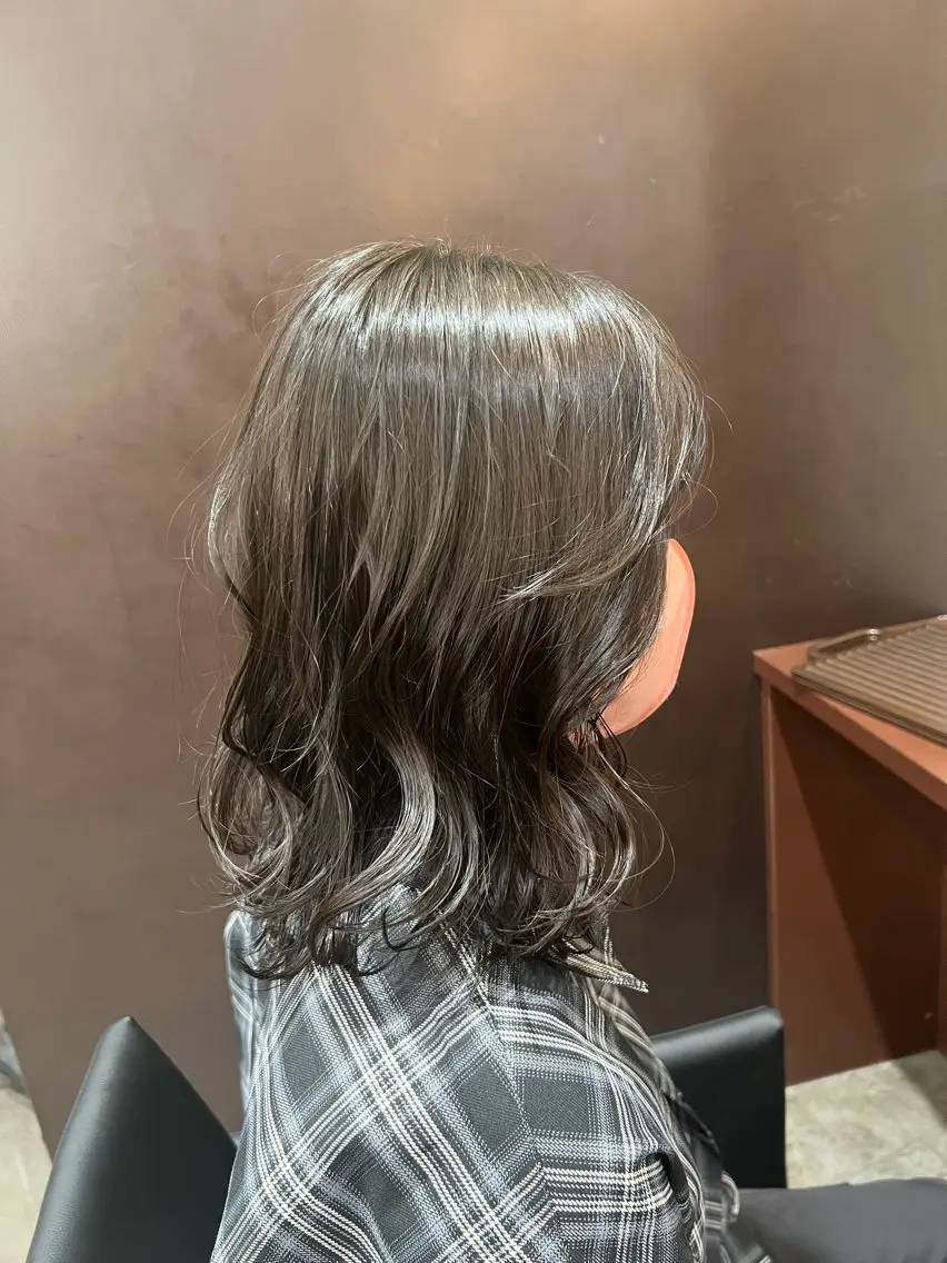 ミディアム トリートメント カット トリートメント cure k  / 阿部まちこのヘアスタイル
