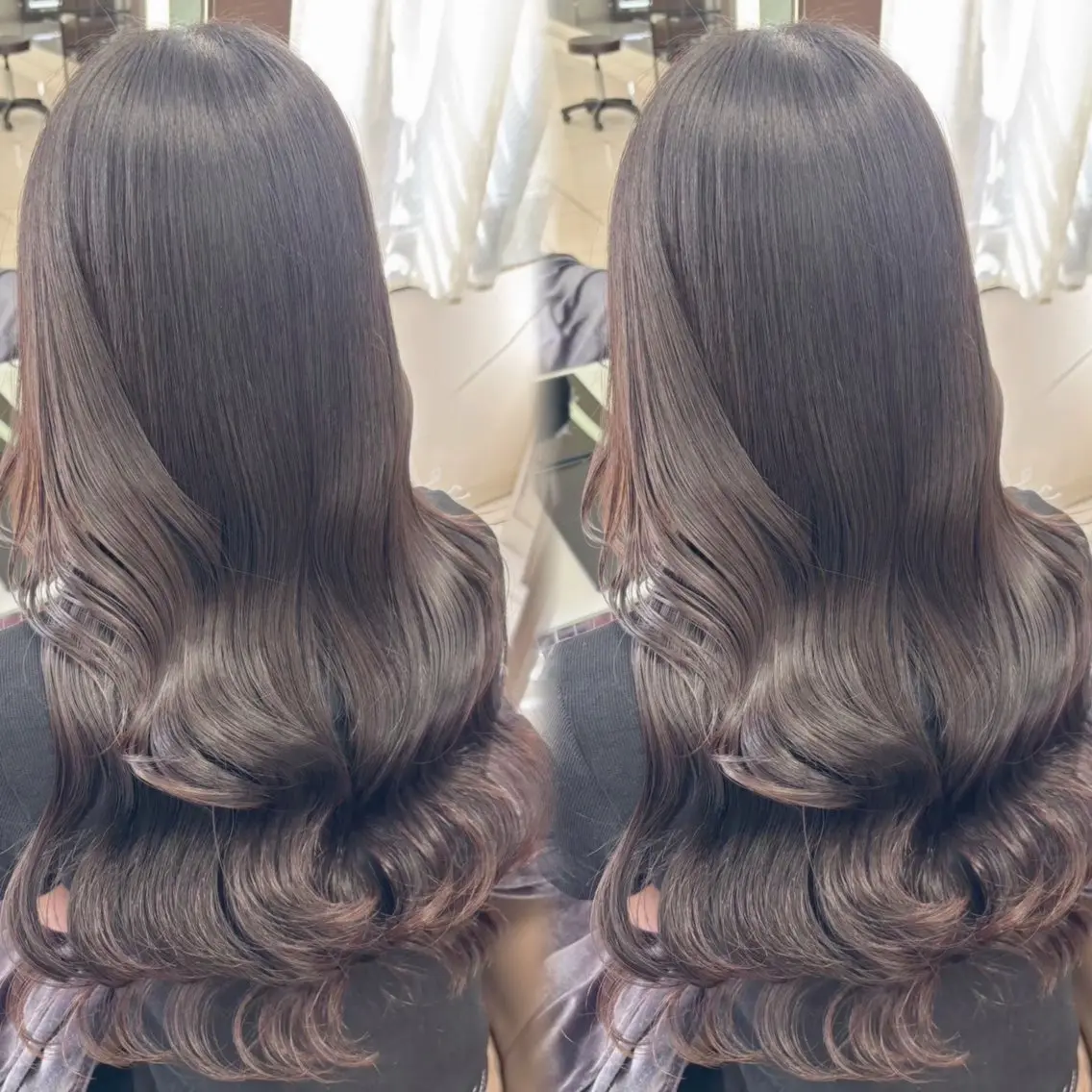 ロング カラー 透明感カラー ヘアカラー トリートメント エクステ 横浜 エクステ🎀/ カラー🌙┊︎もものヘアスタイル