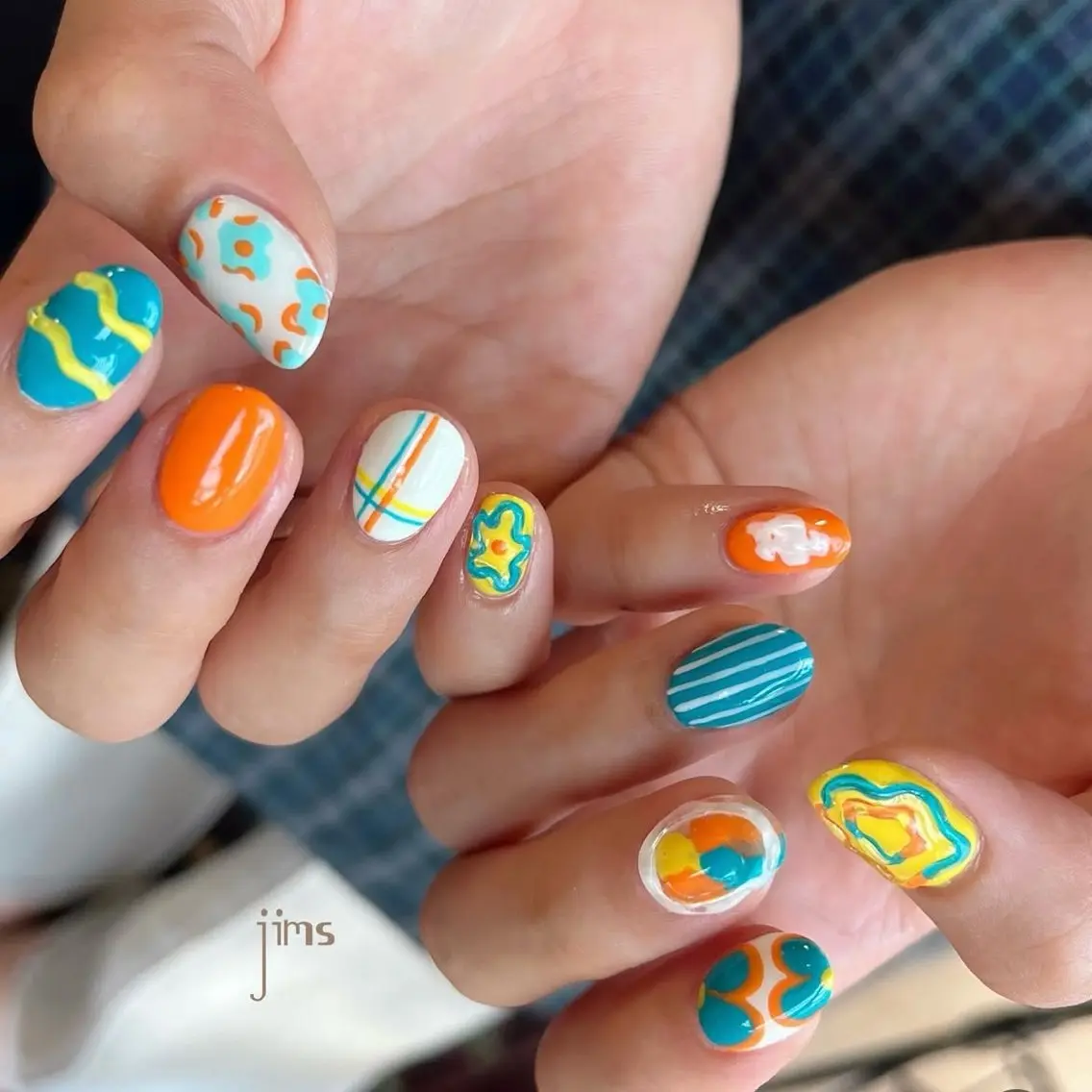 ネイル ニュアンスネイル ハンドネイル nail salon JIMS【じむ】のネイルデザイン