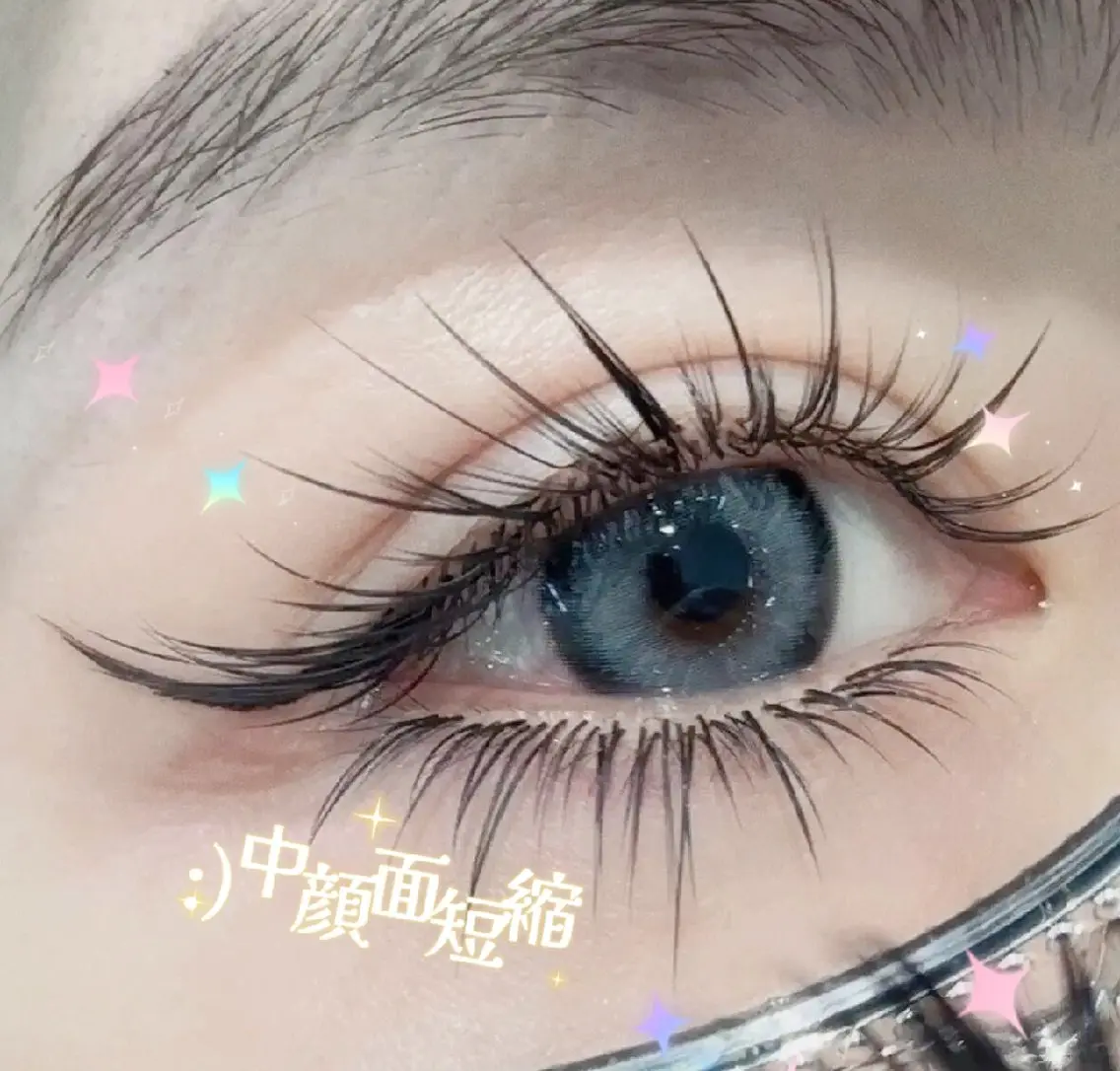🧚‍♂️スピード＊ファースト👍中顔面短縮効果😻下睫毛 フラットラッシュ 🧚‍♀️付け放題🧚‍♀️ 付け足し👌の写真