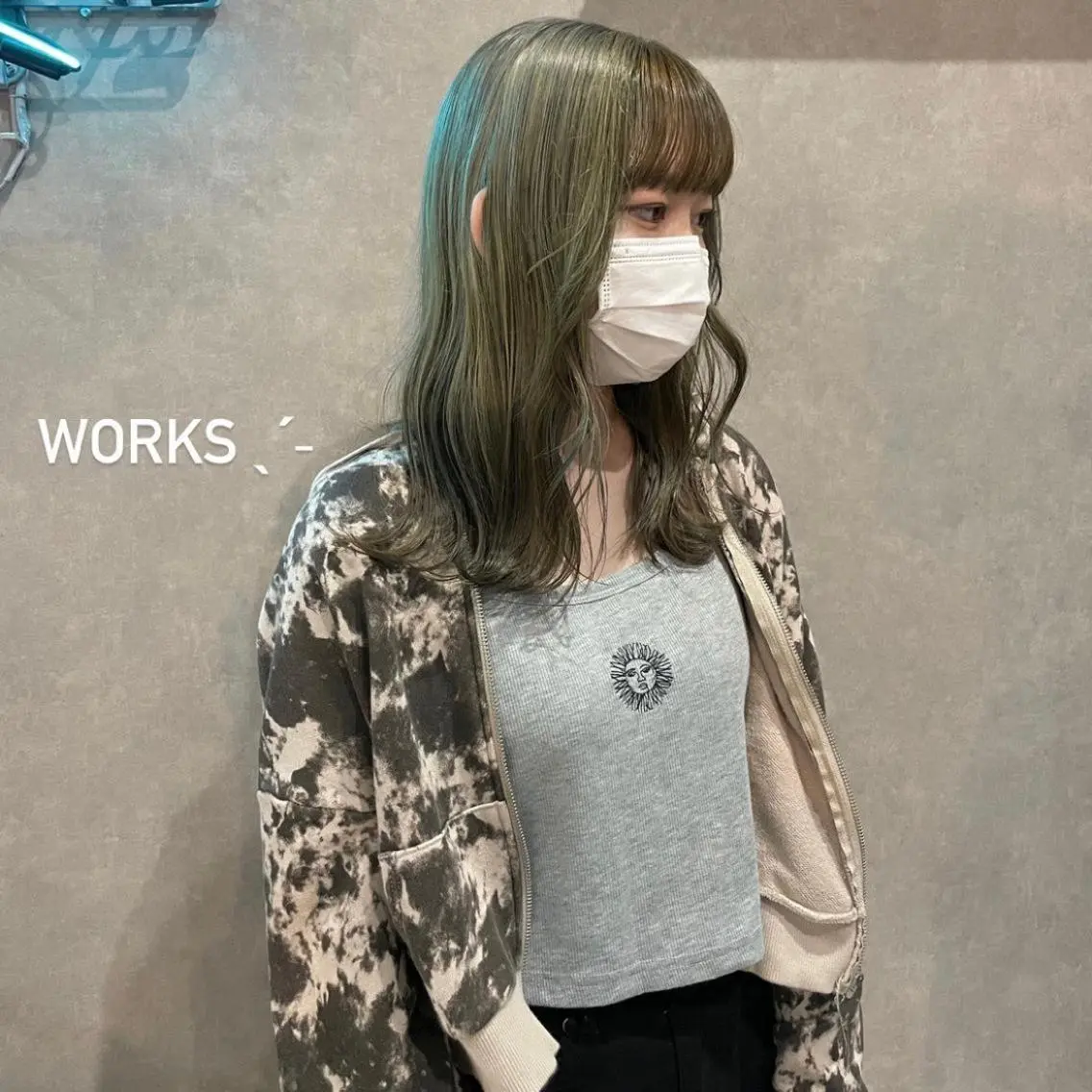 ロング はちすか るかのヘアスタイル