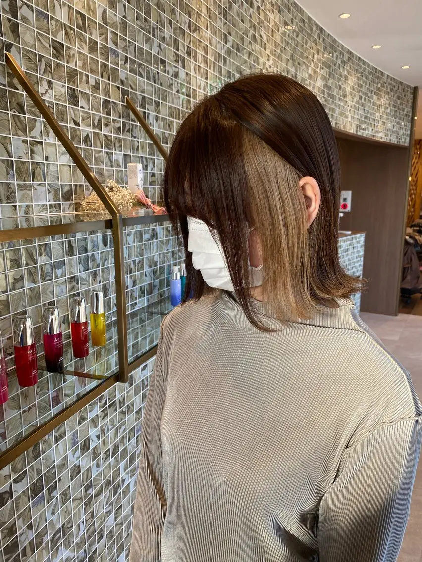ショート 森 千風優のヘアスタイル