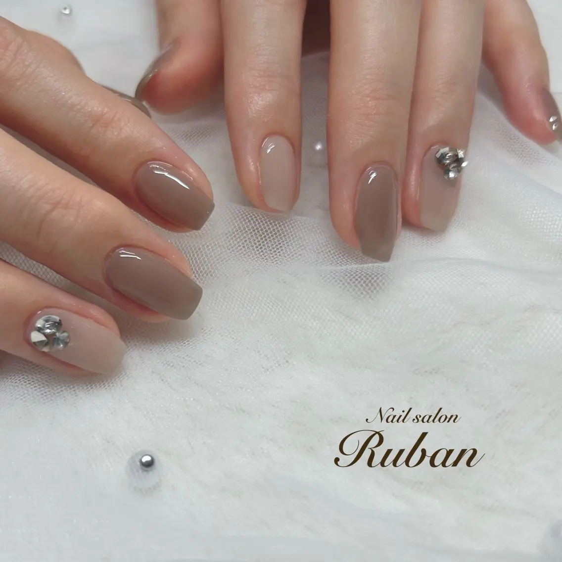 ネイル シンプルネイル Nail salon Rubanのネイルデザイン